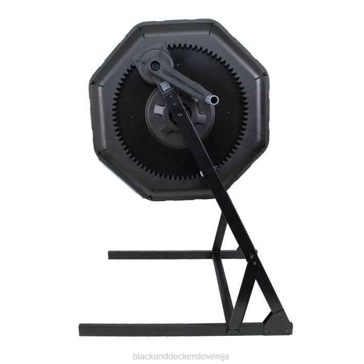 BLACK+DECKER vrtljivi kompostnik z dvema komorama 40 galon 8B2Z410 na prostem - Image 12