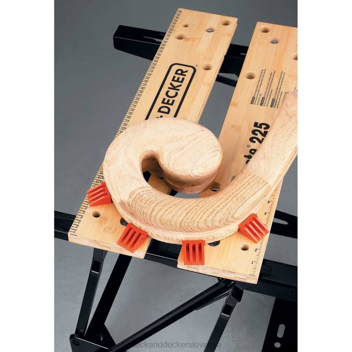BLACK+DECKER workmate 225 prenosni delovni center in primež 8B2Z687 orodja - Image 5