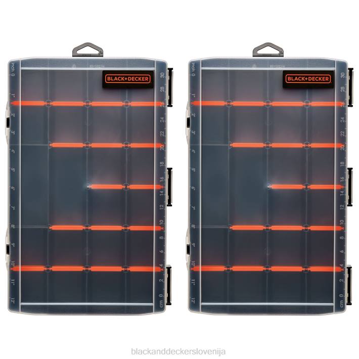 BLACK+DECKER zunaj plastične organizatorske škatle z razdelilniki 8B2Z141 dom in življenjski slog - Image 1
