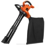 BLACK+DECKER 12 A visoko zmogljiv puhalnik/vakuumski/mulčer 8B2Z446 na prostem