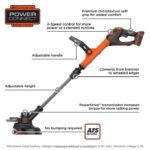BLACK+DECKER 12-palčni obrezovalnik z vrvico maks. 20 V 8B2Z478 na prostem - Image 11