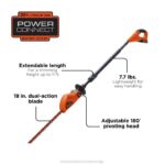 BLACK+DECKER 18-palčne akumulatorske škarje za živo mejo z največ 20 V 8B2Z397 na prostem - Image 3