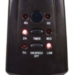 BLACK+DECKER 18-palčni stoječi ventilator - oddaljeno okroglo podnožje 8B2Z173 dom in življenjski slog - Image 4