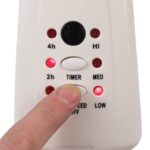 BLACK+DECKER 18-palčni stoječi ventilator z daljinskim upravljalnikom bele barve 8B2Z172 dom in življenjski slog - Image 3