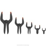 BLACK+DECKER 18pk vzmetne objemke 8B2Z715 orodja - Image 2