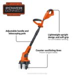 BLACK+DECKER 20 V max powerconnect brezžična vrtna freza samo orodje komplet 8B2Z412 na prostem - Image 6