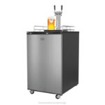 BLACK+DECKER 21,1 in. 6,1 cu. ft dvojni točilni sodek za pivo iz nerjavečega jekla 8B2Z459 na prostem