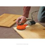 BLACK+DECKER 2,4 ampera 5 in. električni ekscentrični brusilnik 8B2Z625 orodja - Image 3