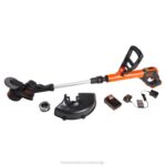 BLACK+DECKER 2-stopenjski 12-palčni brezžični prirezovalnik z vrvico največ 20 V 8B2Z484 na prostem - Image 5