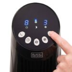 BLACK+DECKER 36" digitalni stolpni ventilator z daljinskim upravljalnikom 8B2Z221 dom in življenjski slog
