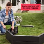BLACK+DECKER 3 čevlje dvignjena vrtna postelja 8B2Z407 na prostem - Image 4