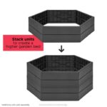 BLACK+DECKER 3 čevlje dvignjena vrtna postelja 8B2Z407 na prostem - Image 8