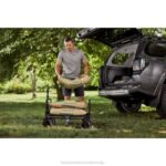 BLACK+DECKER 3 v 1 zložljiv voziček za shranjevanje, ročni voziček, ki nosi do 150 lbs. Črna 8B2Z133 dom in življenjski slog - Image 10