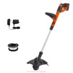 BLACK+DECKER 40v max litij trimer z nitko 8B2Z485 na prostem - Image 3
