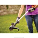 BLACK+DECKER 40v max litij trimer z nitko 8B2Z485 na prostem - Image 8