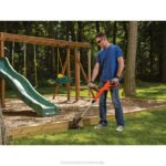 BLACK+DECKER 5,0 amperov 13" trimer z vrvico/robilnik 8B2Z490 na prostem - Image 3