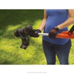 BLACK+DECKER 5,0 amperov 13" trimer z vrvico/robilnik 8B2Z490 na prostem - Image 5