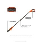 BLACK+DECKER 8-palčna akumulatorska žaga z največjo napetostjo 20 V 8B2Z395 na prostem - Image 9