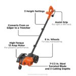 BLACK+DECKER ac robnik trate 8B2Z497 na prostem - Image 2