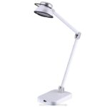 BLACK+DECKER bela namizna led svetilka z dvojno roko elate 8B2Z692 orodja