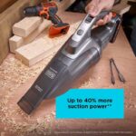 BLACK+DECKER dustbuster 20v max powerconnect brezžični ročni sesalnik 8B2Z6 čiščenje - Image 11