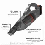 BLACK+DECKER dustbuster 20v max powerconnect brezžični ročni sesalnik 8B2Z6 čiščenje - Image 7