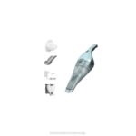 BLACK+DECKER dustbuster brezžični ročni sesalnik s stenskim polnilnikom 8B2Z23 čiščenje - Image 2