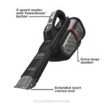 BLACK+DECKER dustbuster ročni brezžični sesalnik advancedclean black 8B2Z1 čiščenje - Image 12