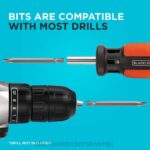 BLACK+DECKER izvijač push and pick 7 bit 8B2Z605 orodja - Image 4