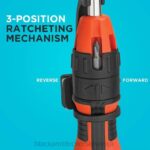 BLACK+DECKER izvijač z ragljo 10 bit 8B2Z604 orodja - Image 3