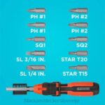 BLACK+DECKER izvijač z ragljo 10 bit 8B2Z604 orodja - Image 4