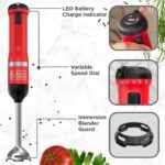 BLACK+DECKER komplet kuhinjskega paličnega mešalnika rdeče barve 8B2Z253 kuhinja - Image 9