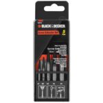 BLACK+DECKER komplet vijačnih izvlekov 5-delni 8B2Z759 orodja - Image 2