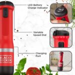 BLACK+DECKER kuhinjska palica 3 kit rdeča 8B2Z256 kuhinja - Image 12