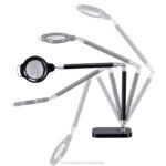 BLACK+DECKER LED namizna svetilka ultra doseg, črna 8B2Z694 orodja - Image 3