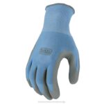 BLACK+DECKER modre ženske rokavice iz nitrilne pene 8B2Z751 orodja - Image 2