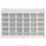 BLACK+DECKER organizator za shranjevanje majhen s 30 predali modularni sistem za shranjevanje, ki ga je enostavno zložiti 8B2Z124 dom in življenjski slog - Image 2
