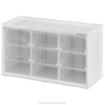 BLACK+DECKER organizator za shranjevanje velik modularni sistem za shranjevanje z 9 predali 8B2Z123 dom in življenjski slog - Image 3