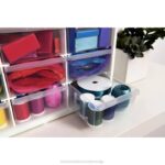BLACK+DECKER organizator za shranjevanje velik modularni sistem za shranjevanje z 9 predali 8B2Z123 dom in življenjski slog - Image 5