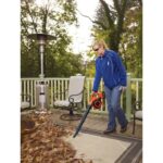 BLACK+DECKER powercommand 2-v-1 akumulatorski pometač & sesalnik 36v max orodje samo 8B2Z436 na prostem