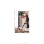 BLACK+DECKER powercommand 40v max akumulatorski pometač 8B2Z438 na prostem - Image 4