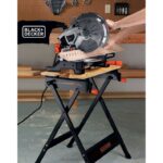 BLACK+DECKER prenosna delovna miza workmate z zmogljivostjo 350 funtov 8B2Z685 orodja