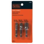 BLACK+DECKER set adapterjev za vtičnice 3-delni 8B2Z758 orodja - Image 5