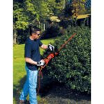 BLACK+DECKER škarje za živo mejo z vrtljivim ročajem rezila z dvojnim rezilom 3,3 ampera 24 palcev 8B2Z495 na prostem - Image 14
