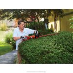 BLACK+DECKER škarje za živo mejo z vrtljivim ročajem rezila z dvojnim rezilom 3,3 ampera 24 palcev 8B2Z495 na prostem - Image 7