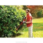 BLACK+DECKER škarje za živo mejo z vrtljivim ročajem rezila z dvojnim rezilom 3,3 ampera 24 palcev 8B2Z495 na prostem - Image 8