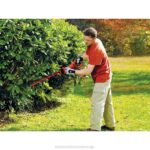 BLACK+DECKER škarje za živo mejo z vrtljivim ročajem rezila z dvojnim rezilom 3,3 ampera 24 palcev 8B2Z495 na prostem - Image 10
