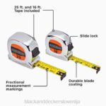 BLACK+DECKER snop merilnih trakov 25 in 16 čevljev 8B2Z612 orodja - Image 2