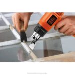 BLACK+DECKER toplotna pištola z dvojno nastavitvijo temperature 8B2Z672 orodja