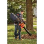 BLACK+DECKER Vakuumski mulčer za listje z električnim puhalnikom za listje 3 v 1 8B2Z442 na prostem - Image 9